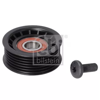 Poulie renvoi/transmission, courroie trapézoïdale à nervures FEBI BILSTEIN 24409
