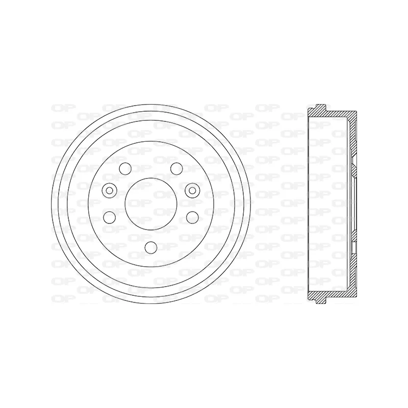 Tambour de frein OPEN PARTS BAD9094.10