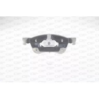 Jeu de 4 plaquettes de frein avant OPEN PARTS