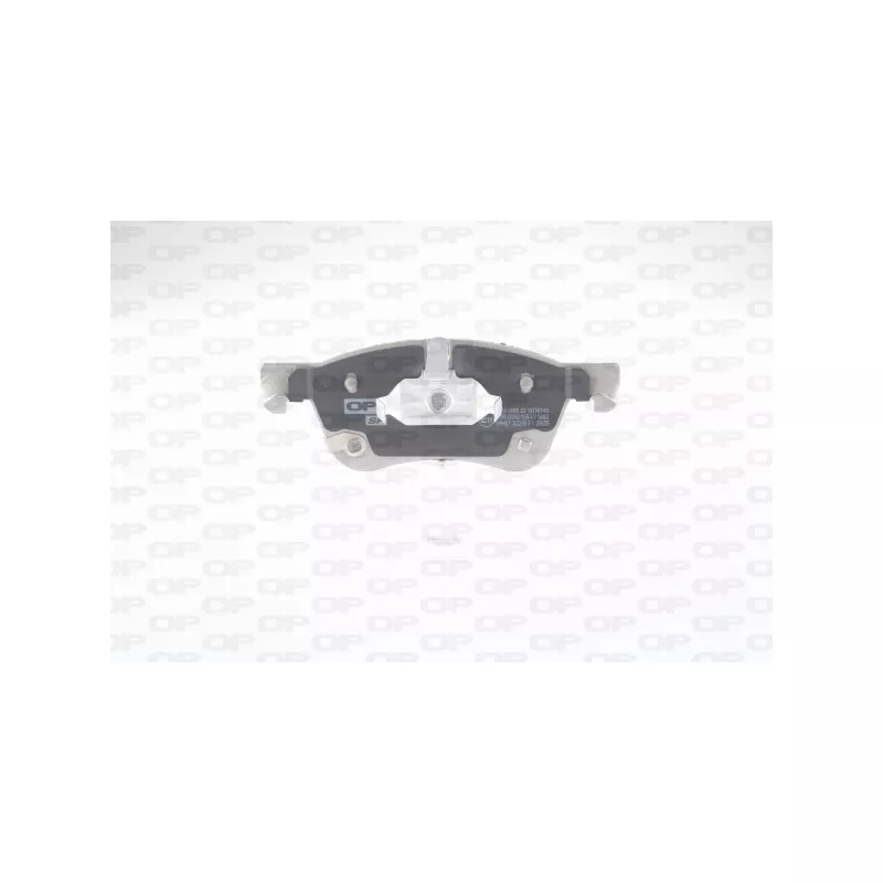 Jeu de 4 plaquettes de frein avant OPEN PARTS BPA1986.02