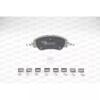 Jeu de 4 plaquettes de frein avant OPEN PARTS BPA1994.00
