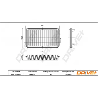 Filtre à air Dr!ve+