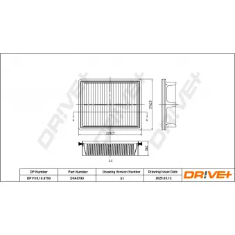 Filtre à air Dr!ve+