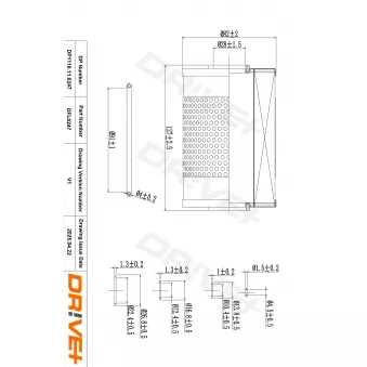 Filtre à huile Dr!ve+ DP1110.11.0247
