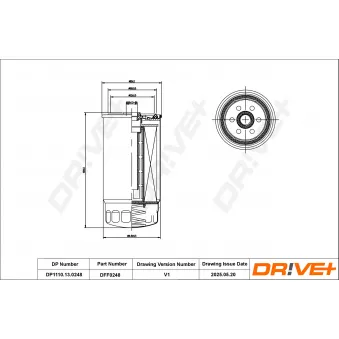 Filtre à carburant Dr!ve+