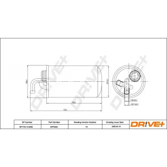 Filtre à carburant Dr!ve+