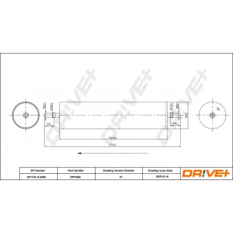 Filtre à carburant Dr!ve+ DP1110.13.0265