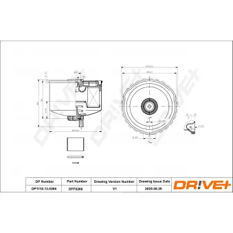 Filtre à carburant Dr!ve+