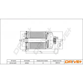 Filtre à carburant Dr!ve+ DP1110.13.0275
