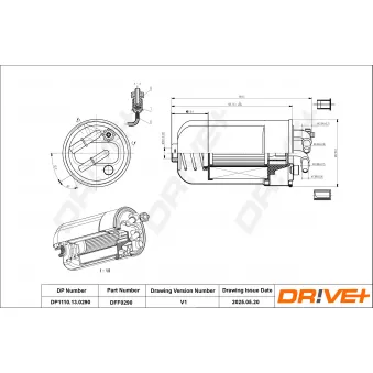 Filtre à carburant Dr!ve+