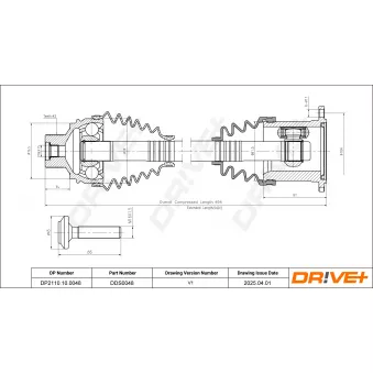Arbre de transmission Dr!ve+