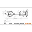 Arbre de transmission Dr!ve+ DP2110.10.0077 - Visuel 2