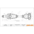 Arbre de transmission Dr!ve+ DP2110.10.0134 - Visuel 1