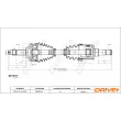 Arbre de transmission Dr!ve+ DP2110.10.0147 - Visuel 2