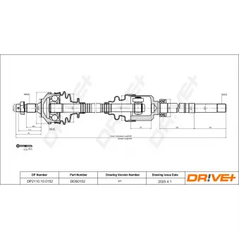 Arbre de transmission Dr!ve+ DP2110.10.0152