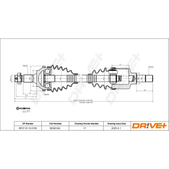 Arbre de transmission Dr!ve+