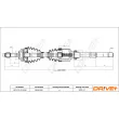 Arbre de transmission Dr!ve+ DP2110.10.0180 - Visuel 2