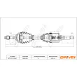 Arbre de transmission Dr!ve+ DP2110.10.0184 - Visuel 1