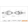 Arbre de transmission Dr!ve+ DP2110.10.0199 - Visuel 1