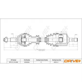 Arbre de transmission Dr!ve+