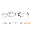 Arbre de transmission Dr!ve+ DP2110.10.0295 - Visuel 1