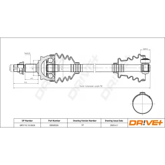 Arbre de transmission Dr!ve+