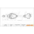 Arbre de transmission Dr!ve+ DP2110.10.0347 - Visuel 2
