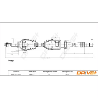 Arbre de transmission Dr!ve+ DP2110.10.0375