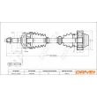 Arbre de transmission Dr!ve+ DP2110.10.0409 - Visuel 2