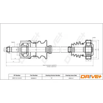 Arbre de transmission Dr!ve+ DP2110.10.0411