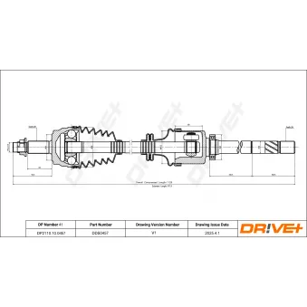 Arbre de transmission Dr!ve+