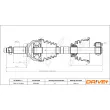 Arbre de transmission Dr!ve+ DP2110.10.0464 - Visuel 1