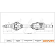 Arbre de transmission Dr!ve+ DP2110.10.0470 - Visuel 2