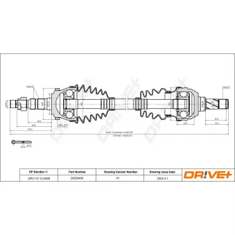 Arbre de transmission Dr!ve+ DP2110.10.0489