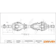 Arbre de transmission Dr!ve+ DP2110.10.0503 - Visuel 2
