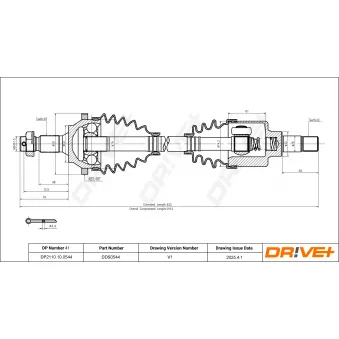 Arbre de transmission Dr!ve+