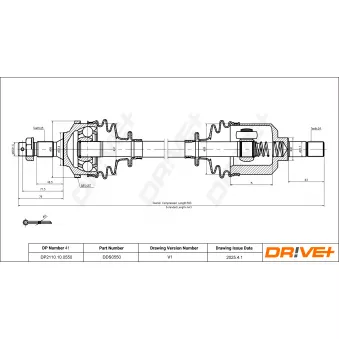 Arbre de transmission Dr!ve+