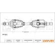 Arbre de transmission Dr!ve+ DP2110.10.0570 - Visuel 2