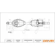 Arbre de transmission Dr!ve+ DP2110.10.0615 - Visuel 2