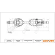 Arbre de transmission Dr!ve+ DP2110.10.0624 - Visuel 1