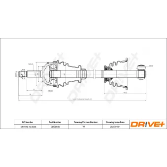Arbre de transmission Dr!ve+