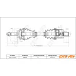 Arbre de transmission Dr!ve+ DP2110.10.0647 - Visuel 2
