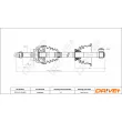 Arbre de transmission Dr!ve+ DP2110.10.0663 - Visuel 2