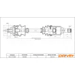 Arbre de transmission Dr!ve+ DP2110.10.0895 - Visuel 1
