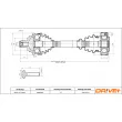 Arbre de transmission Dr!ve+ DP2110.10.0931 - Visuel 1