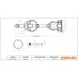 Arbre de transmission Dr!ve+ DP2110.10.0944 - Visuel 1