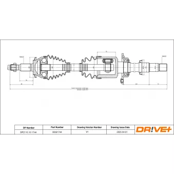 Arbre de transmission Dr!ve+