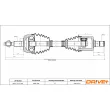 Arbre de transmission Dr!ve+ DP2110.10.1792 - Visuel 1