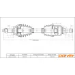 Arbre de transmission avant droit (à l'unité) Dr!ve+ DP2110.10.1818 - Visuel 2