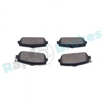 Jeu de 4 plaquettes de frein arrière RAP BRAKES R-P1194